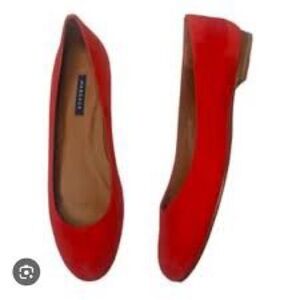 Margaux  Demi Flats red suede‎